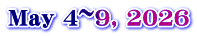 May 4~9, 2026