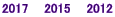 2017    2015    2012